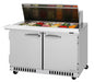 Turbo Air PST-48-18-FB-N 48 1/4" PRO Series Mega Top Sandwich/Salad Prep Table w/ Refrigerated Base, 115v-cityfoodequipment.com