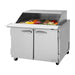 Turbo Air PST-48-18-N-SL 48 1/4" PRO Series Mega Top Sandwich/Salad Prep Table w/ Refrigerated Base, 115v-cityfoodequipment.com