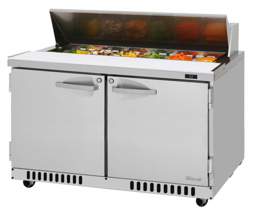Turbo Air PST-48-FB-N 48 1/4" PRO Series Sandwich/Salad Prep Table w/ Refrigerated Base, 115v-cityfoodequipment.com