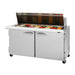 Turbo Air PST-60-24-N 60 1/4" PRO Series Mega Top Sandwich/Salad Prep Table w/ Refrigerated Base, 115v-cityfoodequipment.com