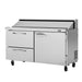 Turbo Air PST-60-D2R(L)-N 60 1/4" PRO Series Sandwich/Salad Prep Table w/ Refrigerated Base, 115v-cityfoodequipment.com