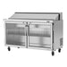 Turbo Air PST-60-G-N 60 1/4" PRO Series Sandwich/Salad Prep Table w/ Refrigerated Base, 115v-cityfoodequipment.com