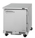 Turbo Air PUR-28-FB-N 27 1/2" W Undercounter Refrigerator w/ (1) Section & (1) Right Hinge Door, 115v-cityfoodequipment.com