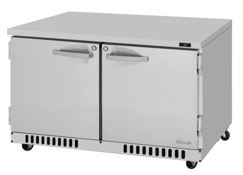 Turbo Air PUR-48-FB-N 48 1/4" W Undercounter Refrigerator w/ (2) Section & (2) Doors, 115v-cityfoodequipment.com
