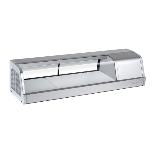 Turbo Air SAK-50L-N 48" Sushi Case w/ (2) Doors - Left Compressor, 115v-cityfoodequipment.com