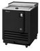 Turbo Air TBC-24SB-N6 24" Forced Air Bottle Cooler - Holds (120) 12 oz Bottles, Stainless Interior, 115v-cityfoodequipment.com