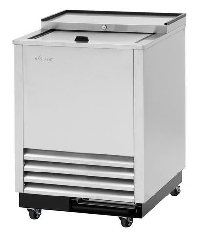 Turbo Air TBC-24SD-GF-N6 1 Section Glass Chiller w/ 48 Mug Capacity, Stainless, 115v-cityfoodequipment.com