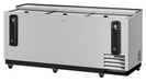 Turbo Air TBC-80SD-N 80 1/2" Forced Air Bottle Cooler - Holds (739) 12 oz Bottles, Stainless, 115v-cityfoodequipment.com