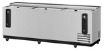 Turbo Air TBC-95SD-N 95" Forced Air Bottle Cooler - Holds (912) 12 oz Bottles, Stainless, 115v-cityfoodequipment.com