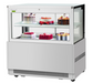 Turbo Air TBP48-46FN-S 47 1/4" Full Service Bakery Display Case w/ Straight Glass - (2) Levels, 115v-cityfoodequipment.com