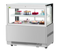 Turbo Air TBP60-46FN-S 59" Full Service Bakery Display Case w/ Straight Glass - (2) Levels, 115v-cityfoodequipment.com