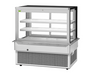 Turbo Air TBP60-54FDN 61 3/4" Full Service Bakery Display Case w/ Straight Glass - (3) Levels, 115v-cityfoodequipment.com