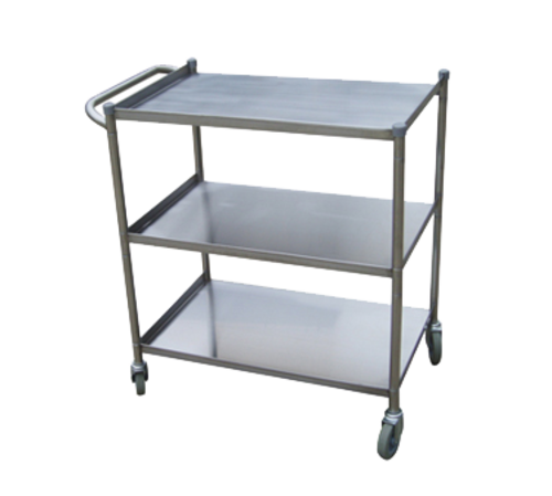 Turbo Air TBUS-1828 Stainless Steel Utility Cart, 18 x 28"-cityfoodequipment.com