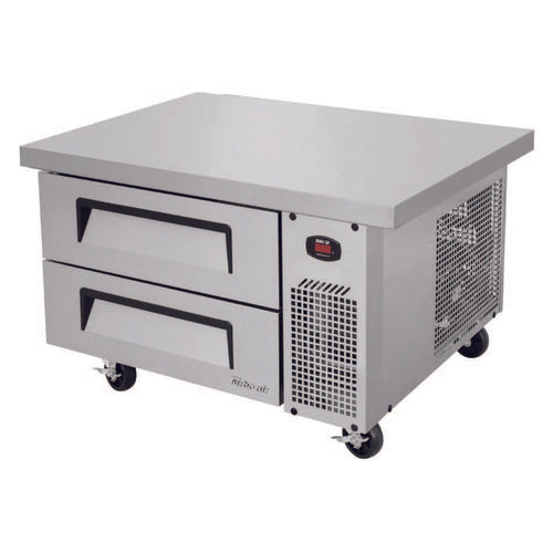 Turbo Air TCBE-36SDR-E-N6 41 5/8" Super Deluxe Chef Base w/ (2) Drawers - 115v-cityfoodequipment.com