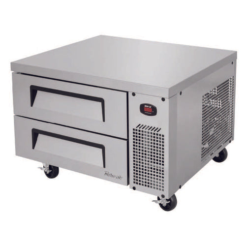 Turbo Air TCBE-36SDR-N6 35 5/8" Super Deluxe Chef Base w/ (2) Drawers - 115v-cityfoodequipment.com