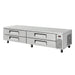 Turbo Air TCBE-96SDR-N 96 3/8" Super Deluxe Chef Base w/ (4) Drawers - 115v-cityfoodequipment.com