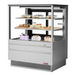 Turbo Air TCGB-36UF-S-N 36 1/2" Full Service Bakery Display Case w/ Straight Glass - (3) Levels, 115v-cityfoodequipment.com