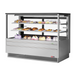 Turbo Air TCGB-72UF-S-N 72 1/2" Full Service Bakery Display Case w/ Straight Glass - (3) Levels, 115v-cityfoodequipment.com