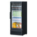 Turbo Air TGM-12SD-N6 26" Super Deluxe One Section Glass Door Merchandiser - (1) Right Hinge Door, White, 115v-cityfoodequipment.com