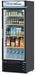 Turbo Air TGM-22RV(B)-N6 29" TGM Series One Section Glass Door Merchandiser - (1) Right Hinge Door, Black, 115v-cityfoodequipment.com