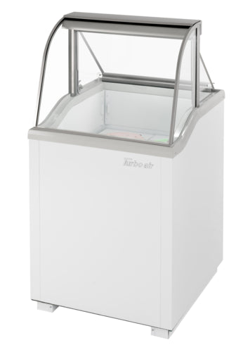 Turbo Air TIDC-26W-N 26" Stand Alone Ice Cream Freezer w/ 4 Tub Capacity, 115v-cityfoodequipment.com