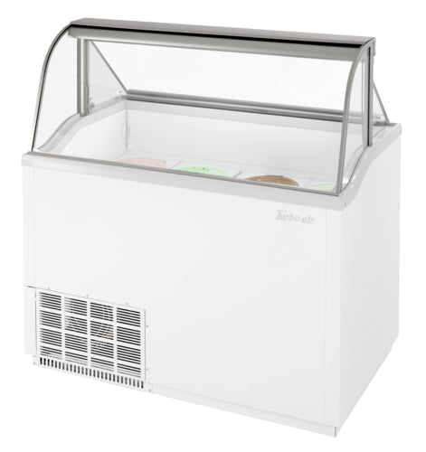 Turbo Air TIDC-47W-N 47" Stand Alone Ice Cream Freezer w/ (8) 3 gal Capacity, 115v-cityfoodequipment.com