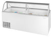 Turbo Air TIDC-91W-N 89" Stand Alone Ice Cream Freezer w/ 16 Tub Capacity, 115v-cityfoodequipment.com