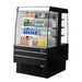 Turbo Air TIOM-36SB-N 39 3/8" Vertical Island Open Air Cooler w/ (4) Levels, 220v/1ph-cityfoodequipment.com