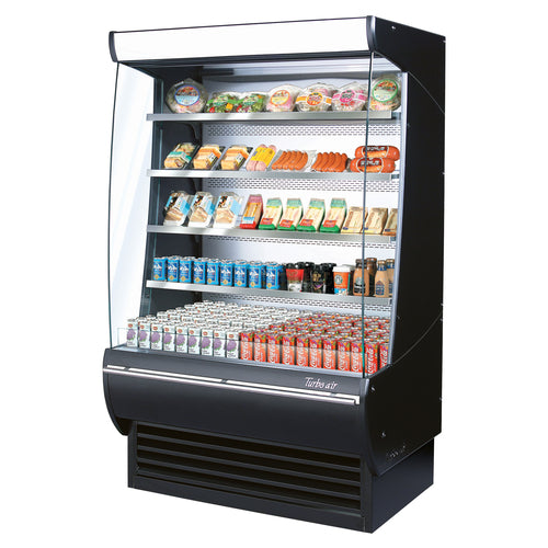 Turbo Air TOM-48DXB-N 48" Vertical Open Air Cooler w/ (5) Levels, 115v-cityfoodequipment.com
