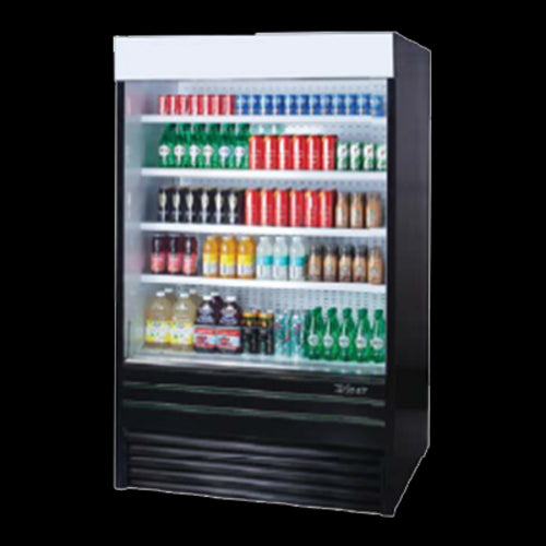 Turbo Air TOM-48EB-N 48" Vertical Open Air Cooler w/ (5) Levels, 115v-cityfoodequipment.com