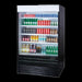 Turbo Air TOM-48EB-N 48" Vertical Open Air Cooler w/ (5) Levels, 115v-cityfoodequipment.com