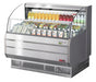 Turbo Air TOM-50SS-N 50 3/4" Horizontal Open Air Cooler w/ (3) Levels, 115v-cityfoodequipment.com
