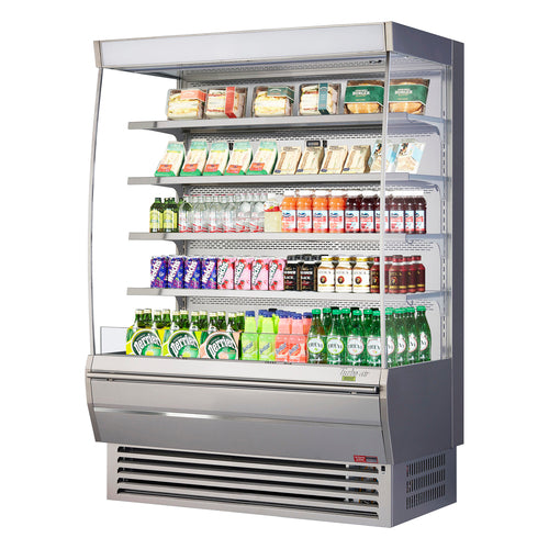 Turbo Air TOM-60DXS-N 60" Vertical Open Air Cooler w/ (5) Levels, 115v-cityfoodequipment.com