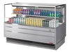 Turbo Air TOM-60L-UF-S-2S-N 58 3/4" Horizontal Open Air Cooler w/ (2) Levels, 115v-cityfoodequipment.com