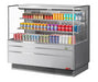 Turbo Air TOM-60L-UF-S-3S-N 58 3/4" Horizontal Open Air Cooler w/ (3) Levels, 115v-cityfoodequipment.com