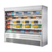 Turbo Air TOM-96ES-N 92 7/8" Vertical Open Air Cooler w/ (5) Levels, 220v/1ph-cityfoodequipment.com