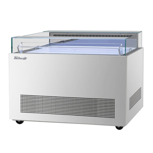 Turbo Air TOS-50NN-S 50 1/4" Horizontal Open Air Cooler w/ (1) Level, 115v-cityfoodequipment.com
