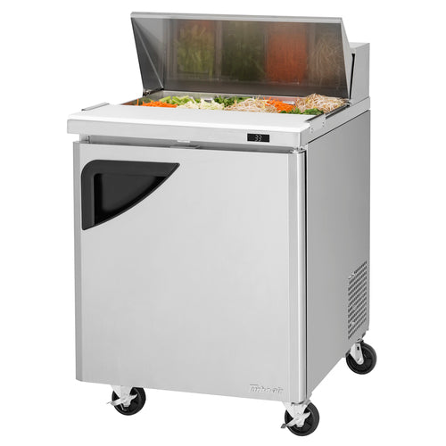 Turbo Air TST-28SD-N 27" Super Deluxe Sandwich/Salad Prep Table w/ Refrigerated Base, 115v-cityfoodequipment.com