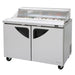 Turbo Air TST-48SD-N-CL 48 1/4" Super Deluxe Sandwich/Salad Prep Table w/ Refrigerated Base, 115v-cityfoodequipment.com