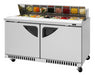 Turbo Air TST-60SD-FB-N 60 1/4" Super Deluxe Sandwich/Salad Prep Table w/ Refrigerated Base, 115v-cityfoodequipment.com