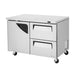 Turbo Air TUR-48SD-D2-N 48 1/4" W Undercounter Refrigerator w/ (2) Sections, (1) Door & (2) Drawers, 115v-cityfoodequipment.com