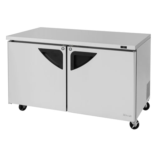 Turbo Air TUR-60SD-N 60 1/4" W Undercounter Refrigerator w/ (2) Section & (2) Doors, 115v-cityfoodequipment.com