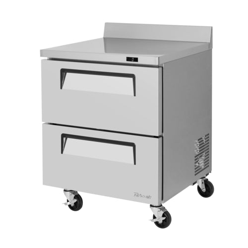 Turbo Air TWF-28SD-D2-N 27 1/2" W Worktop Freezer w/ (1) Section & (2) Drawers, 115v-cityfoodequipment.com