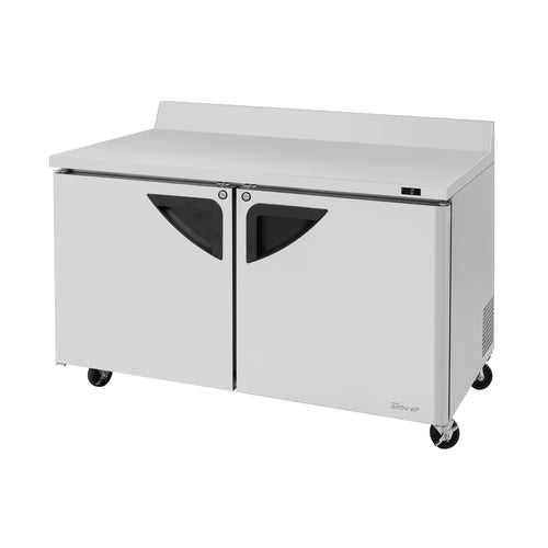 Turbo Air TWF-60SD-N 60 1/4" W Worktop Freezer w/ (2) Sections & (2) Doors, 115v-cityfoodequipment.com