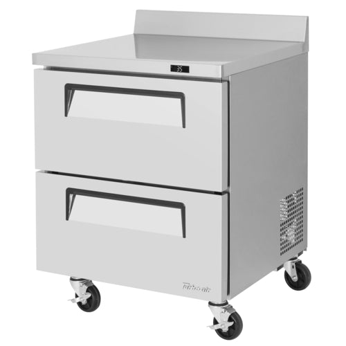 Turbo Air TWR-28SD-D2-N 27 1/2" Worktop Refrigerator w/ (1) Section, 115v-cityfoodequipment.com