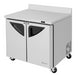 Turbo Air TWR-36SD-N6 36 1/4" Worktop Refrigerator w/ (2) Sections, 115v-cityfoodequipment.com