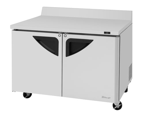 Turbo Air TWR-48SD-N 48" Worktop Refrigerator w/ (2) Sections, 115v-cityfoodequipment.com