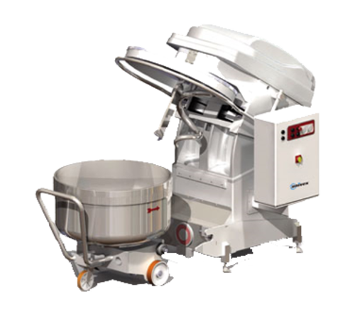 Univex SL80RB 137 qt Spiral Mixer - Floor Model, 1 hp, 220v/3ph-cityfoodequipment.com