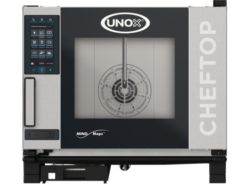 Unox XAVC-0511-EPLM CHEFTOP Mind.maps® Half Size Combi Oven - Boiler Based, 208-240v/3ph-cityfoodequipment.com
