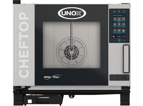 Unox XAVC-0511-GPRM CHEFTOP Mind.maps® Half Size Combi Oven - Boiler Based, Convertible-cityfoodequipment.com